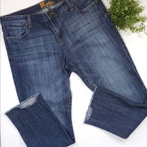 Kut From The Kloth Raw Hem Skinny Jeans